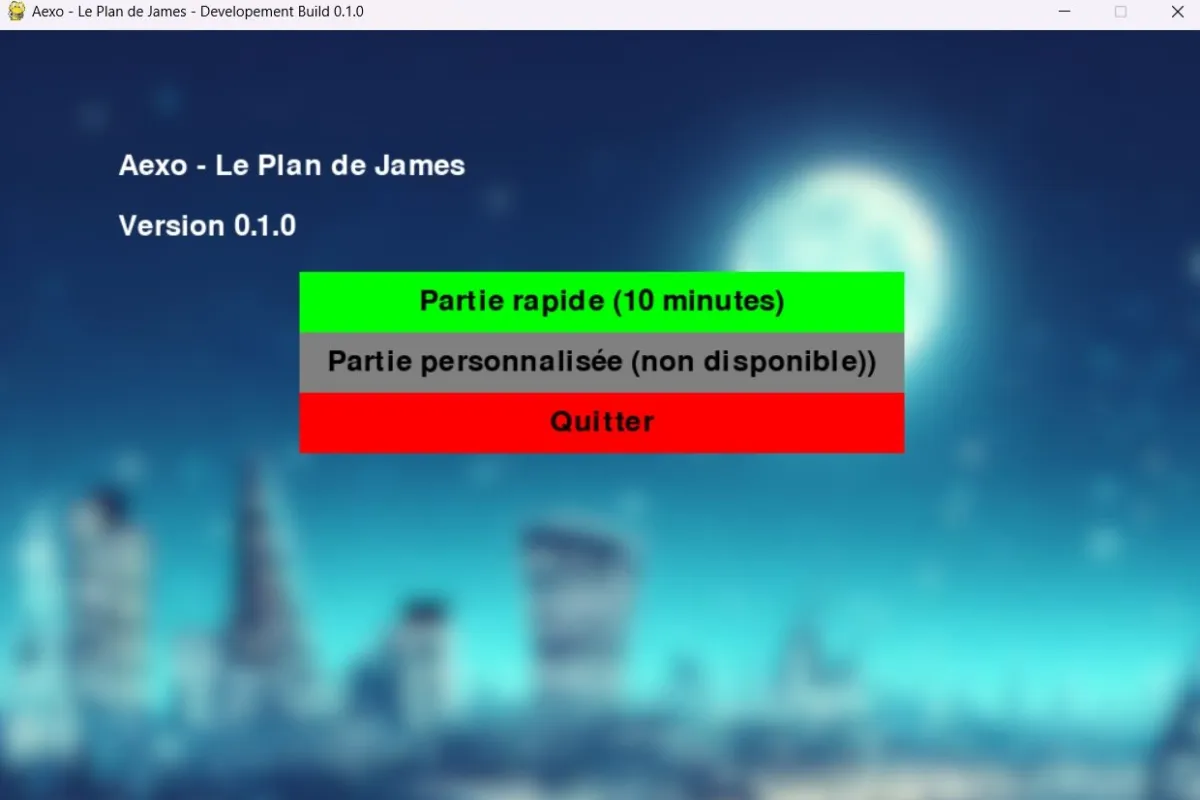 Aexo – Le Plan de James